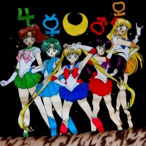 Sailor scouts  t-shirt read discrimination